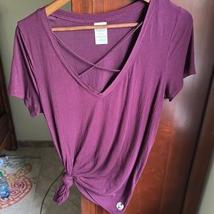 Purple PINK Victoria secret top